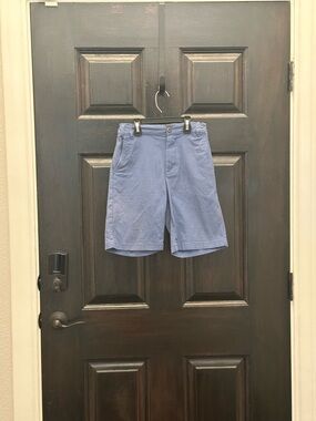 Old Navy Boys Built-In Flex Blue Chino Shorts Size 14